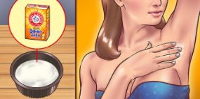 ماء الورد وصودا الخبز