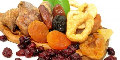 فوائد الفواكه المجففة