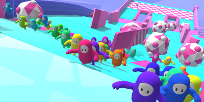 ألعاب تشبه لعبة Fall guys الشهيرة