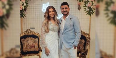 علي غزلان يقتحم حفل الحنة الخاص بخطيبته!