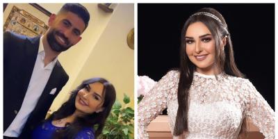 شهد برمدا تعقد قرانها على لاعب كرة القدم أحمد الصالح