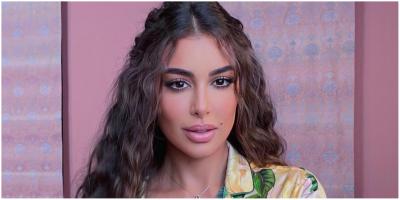 ياسمين صبري بفستان رمادي لامع من تصميم الكسندر فوتييه.. هذا سعره