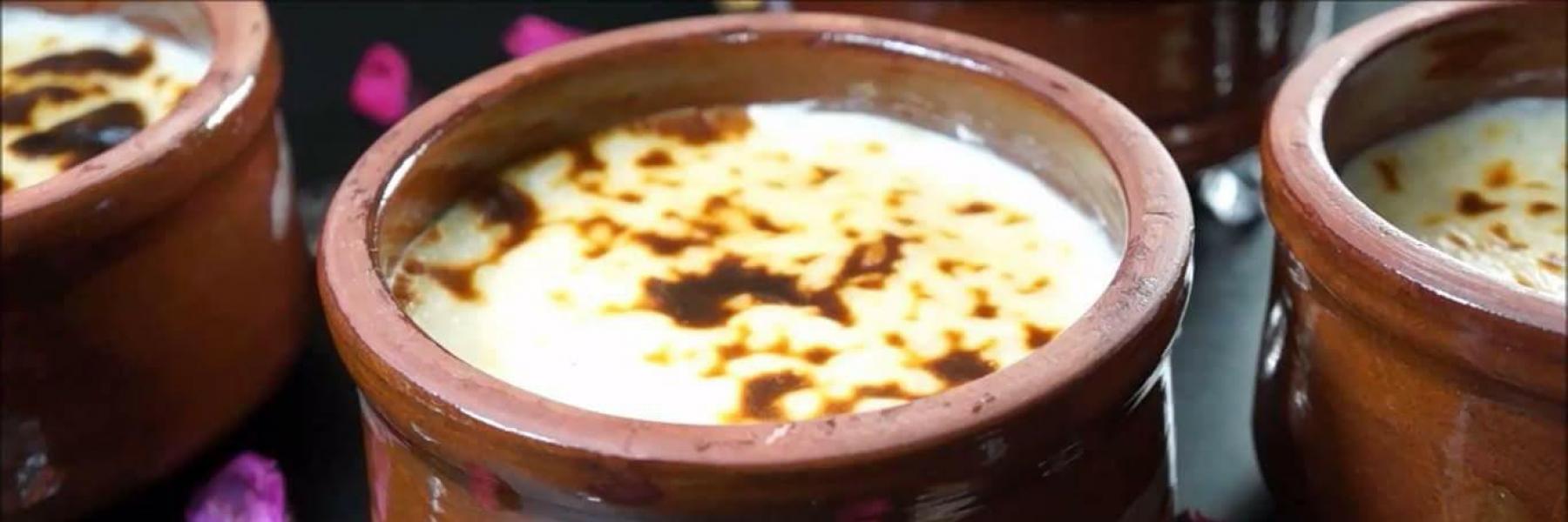 الأرز بالحليب في الفرن