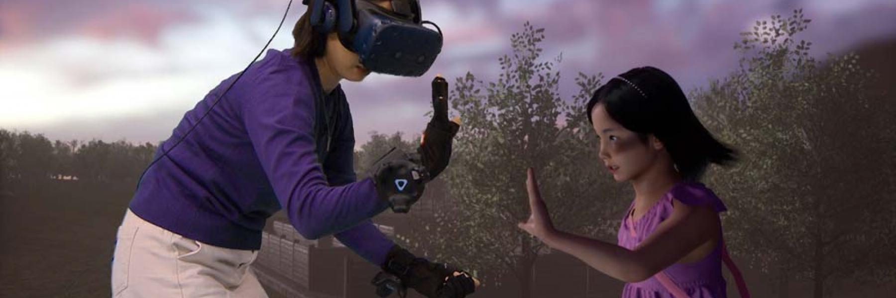 أم كورية تلتقي بابنتها بعد مماتها من خلال العالم الإفتراضي