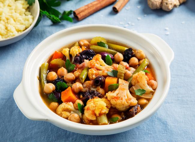 طاجن الزهرة والجزر