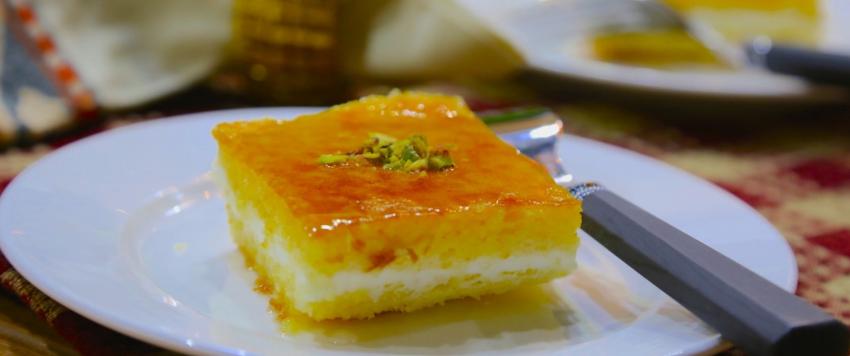 حلى السميد بالكاستر