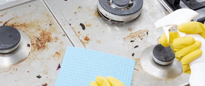 طرق تنظيف عيون الغاز