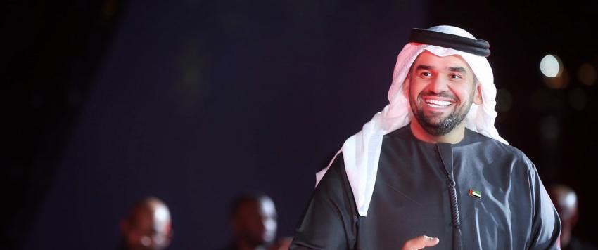 حسين الجسمي يشارك مصر إحتفالاتها بانتصارات أكتوبر الـ47 في مدينة الجلاله