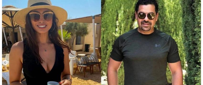 طارق العريان ونيكول سعفان