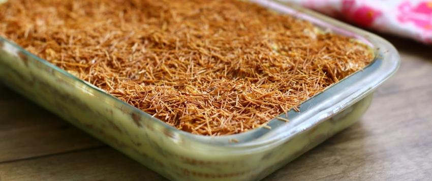 حلى الشعيرية بالتمر