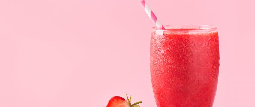 عصير فراولة