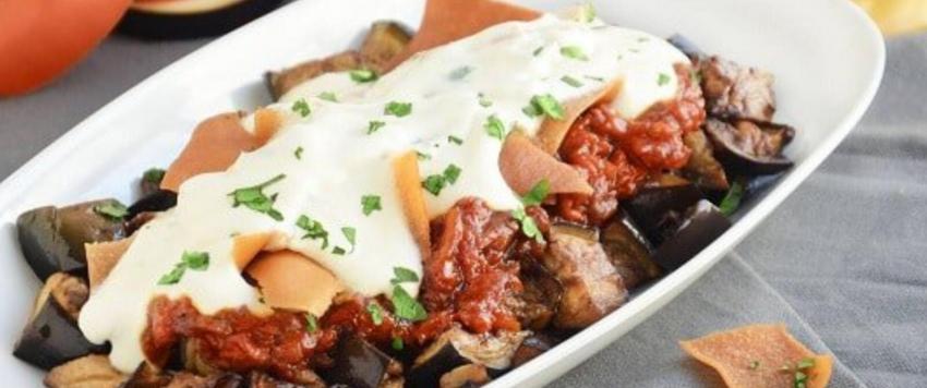 طريقة عمل فتة الباذنجان