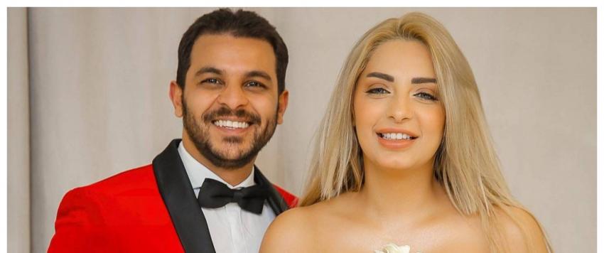 مي حلمي ومحمد رشاد