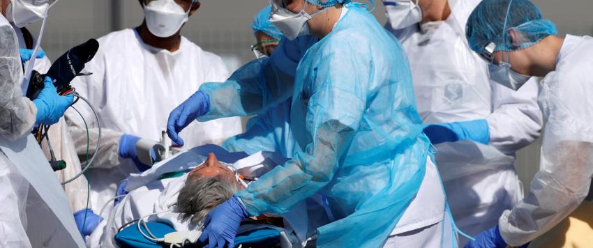 مريض بالكورونا