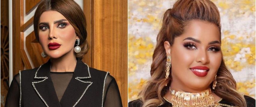 هيا الشعيبي وإلهام الفضالة