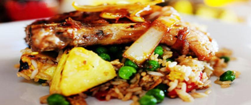 طريقة إعداد أرز مقلي بالأناناس