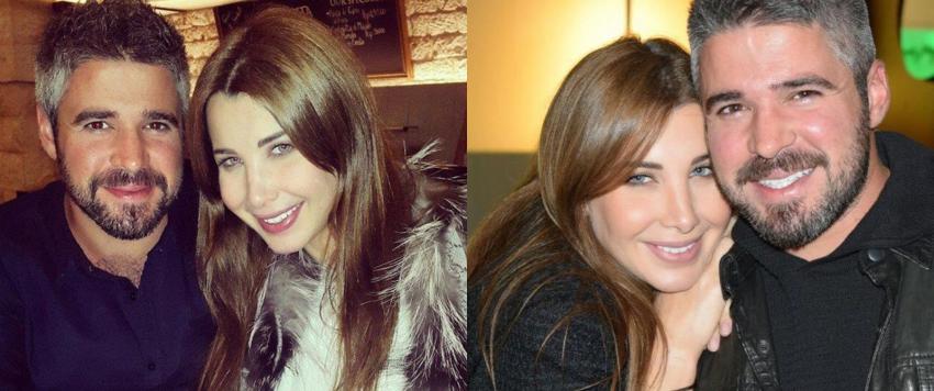 ​​​نانسي عجرم وشقيقها 