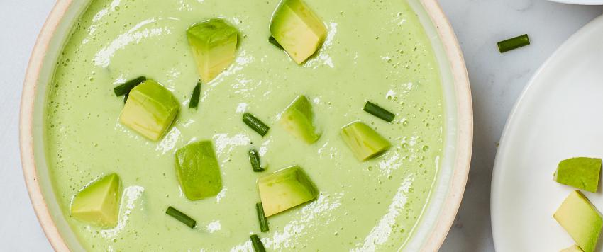 شوربة الأفوكادو المبتكرة والمناسبة للرجيم