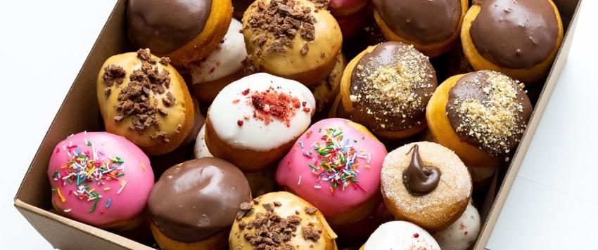 طريقة إعداد ميني دونات