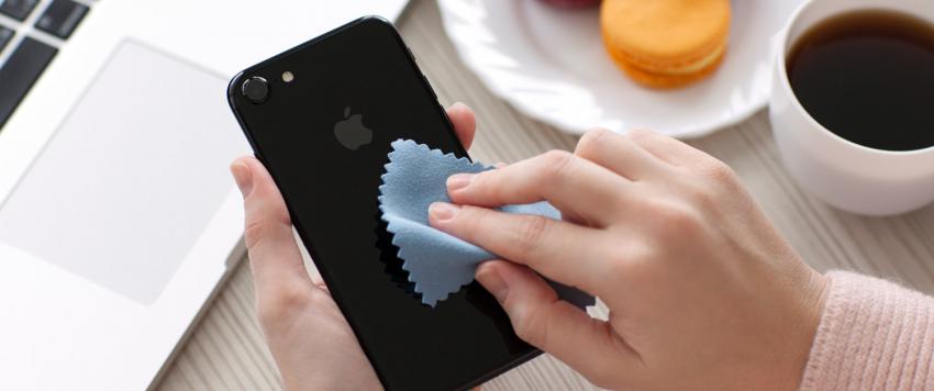 تنظيف الهاتف