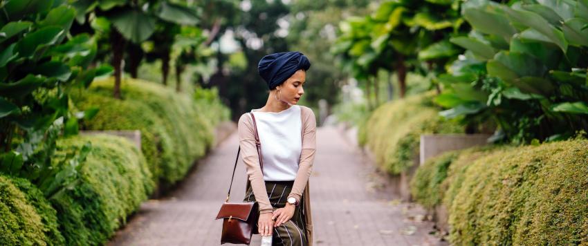 إطلالة محجبات