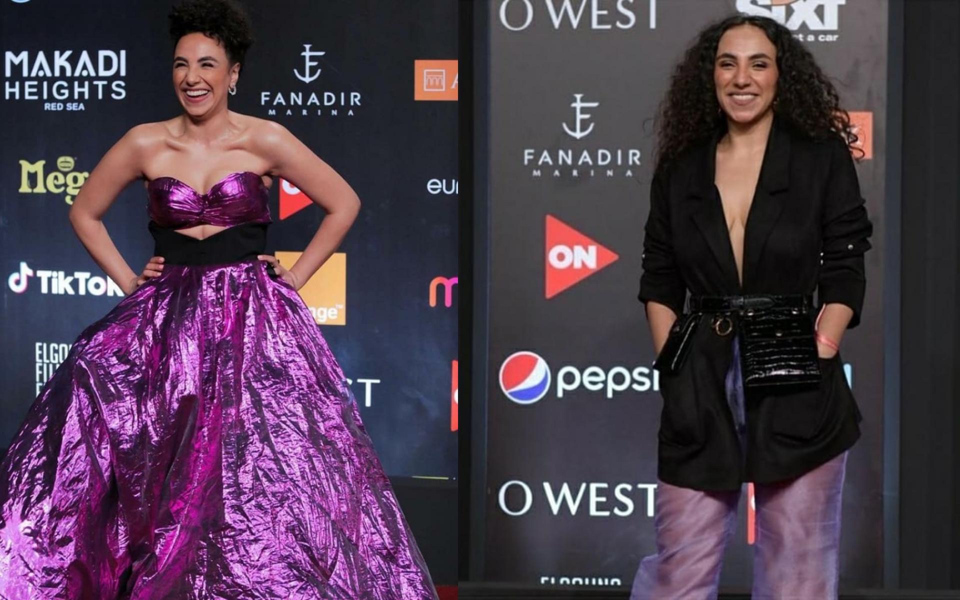 الممثلة المصرية زينب غريب نالت أسوأ إطلالة بامتياز ليومين متتاليين، إذ اختارت أول يوم فستان كانت قماشته سيئة جداً ولم تهتم كثيراً بالشعر والمكياج. أما اليوم الثاني فاختارت جاكيت بليزر طويل ونسقته مع بنطلون جينز ولم تصفف شعرها الممثلة المصرية زينب غريب نالت أسوأ إطلالة بامتياز ليومين متتاليين، إذ اختارت أول يوم فستان كانت قماشته سيئة جداً ولم تهتم كثيراً بالشعر والمكياج. أما اليوم الثاني فاختارت جاكيت بليزر طويل ونسقته مع بنطلون جينز ولم تصفف شعرها