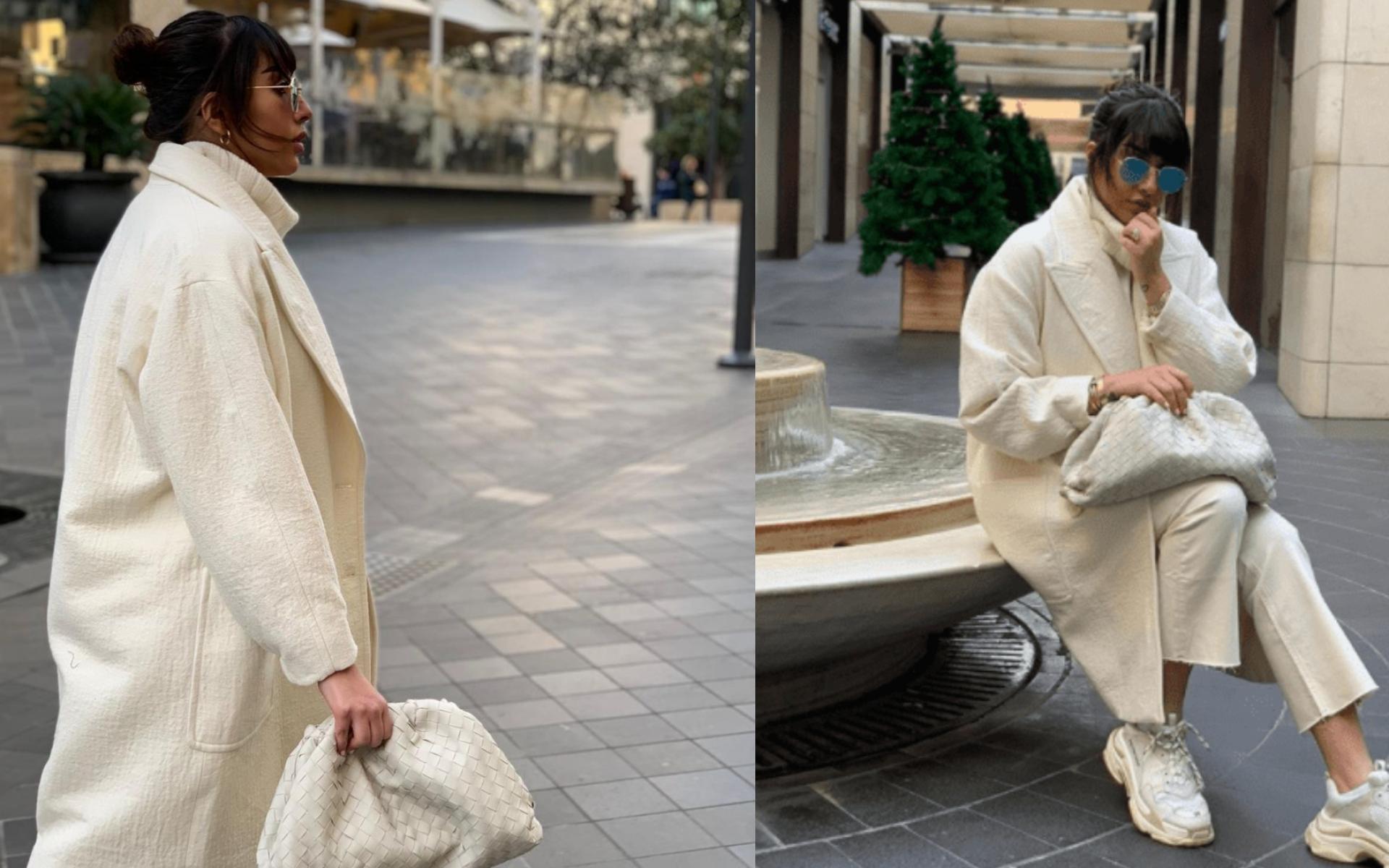 لا تخافي من ارتداء الألوان الفاتحة في الشتاء، فلم تعد الموضة محددة بلون معين